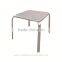 Hotsale outdoor furniture aluminum restaurant tables