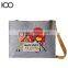 2016 lady fashion factory Leisure printing canvas handbag oem women's tote hand bag