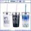 Bpa Free 16oz Double Wall Straw Mug With Ice Tumbler With Straw From China Factory