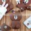 2016 cute case silicon back cover bear cover for iphone 6 6s plus