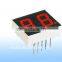 factory price 2 digits 7 segment led display panel