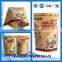 food grade custom printed plastic snack food bag for packing dried fruit , sugar , candy , nut , cookie , popcorn