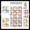 Factory Direct Sale Top PVC Tablecloth with Flannel Backing