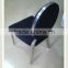 China Black Aluminium Chair for Restaurant