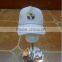 custom baseball cap print photo on white cap