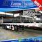 ISO,CCC Certification and Semi-Trailer Type superlink flat deck trailer/ 40ft flatbed tandem interlink semi trailer for sale