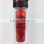 2016 Eco-Friendly Plastic Material water fruit infuser bottle, water fruit infuser joyshaker bottle with straw
