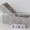 special design rectangular stainless fabric cotton bread basket