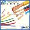 colored copper cable products/pvc wire cable/single core electric wire