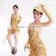 2016 Special offer latin dance skirt for women new arrivals cheap sexy latin dress latin salsa dresses fringe dress
