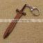 Final Fantasy Miniature weapons metal model Sword Keychain ring Pendants