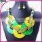 High Quality 2015 Fashion Statement resin Necklace Fashionable Chunky Necklace