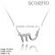NZA-1009 Theme Jewelry Silver Necklace The Zodiac 12 Constellations Sagittarius Sign Necklace