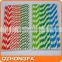New arrival party supply paper drinking straws, customized design striped paper straws                        
                                                Quality Choice