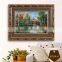 Oil painting of wildlife forest for bedroom decoration with Chinese embroidery technics