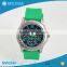 Unisex custom logo quartz japanese movement waterproof watch silicone