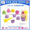 2015 hot sale ice-cream cake shape molds sand beach toys for kids