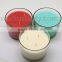 Hot Sale Scented Soy 3-wicks Candle in big glass jar