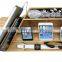 new design Charging Station and Dock Bamboo All-in-One Charging Station With phone holder eco-friendly phone charge wholesale                        
                                                Quality Choice