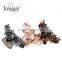 Fashion jewelry 2015 acrylic mix color flower hair bands jewelry for women