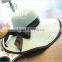 Wholesale hot selling summer beach big brim fashion straw hat hat with drawstring cheap hat