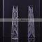 Fashion Leaf Shape Crystal Lamps Accessories Crystal Glass Ceiling Lamp Accessories Wholesale Crystal Crafts In China