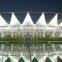 Huajian sports stand architecture design diversity membrane structure PTFE PVDF