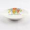 8 inch white body ceramic soup plate,porcelain deep dish dinner plate