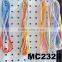 hot sell colorful expandable twisted rubber telephone wire bracelet