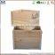 unique painted storage fruits/vegetable storage wooden box in christmas wooden crate for home shop market