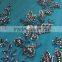 New Year Fashionable Design Beaded Sequined Embroidery Fabric For Girls Party Dresses