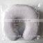 100% polyerter mold for neck pillow super soft fabric neck massage pillow LS-U-006-A travel foam pillow