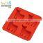100% food grade Red bull concept animal shape ice cube tray with lid