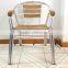Living room coffee leisure wooden seat backyard armchair YC052