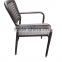 best selling stackable garden furniture rattan vase chair,used in Plastic garden chair furniture