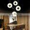 4 Lights Modern LED Pendant Light SMD2835 Study Room Pendant Light