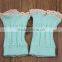 Short paragraph hollow pattern warm leg warmers christmas knit women leg warmers with buttons