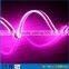 Amazing Double side emitting pink ultra mini neon for outdoor