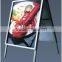 Aluminum-alloy Foldable A board Advertising Poster Display Stand
