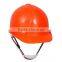 Safety helmet for V Glass fibre reinforced plastic