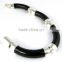 Keep You Up !! Black Onyx 925 Sterling Silver Bracelet, Silver Jewelry Exporter, Online Silver Jewelry