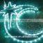 Outdoor Christmas 3d Moon Motif Light Christmas Street Decorative 3d Motif Light