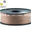 Lowest prices plastic material 1kg 1.75mm 3.0mm PLA/ABS filament for 3D printer
