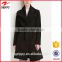 2015 New apparel fashion designs belted shawl collar coats for woman