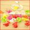 Promotional gift silicone sustion cup wine glass marker