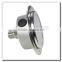 High quality 2.5 inch stainless steel back mounting pressure meter with front flange
