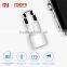 Roidmi wholesale multi-function Fashional Design 2 port wireless car fm transmitter bluetooth usb charger output 5V 2.4A 2nd gen