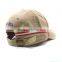 100% Cotton 6 Panel Custom Baseball Cap Adjustable Performance Hat