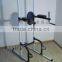 round steel tubing dip station chin up rack fitness equipment gym