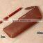 Leather Pencil Pouch Vintage Style Soft Pen Pencil Case for Student Professionals and Artists Gifts Multiple Purpose